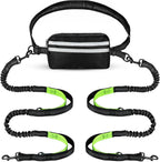 Blivorra hands-free dog leash for 2 dogs with waist belt