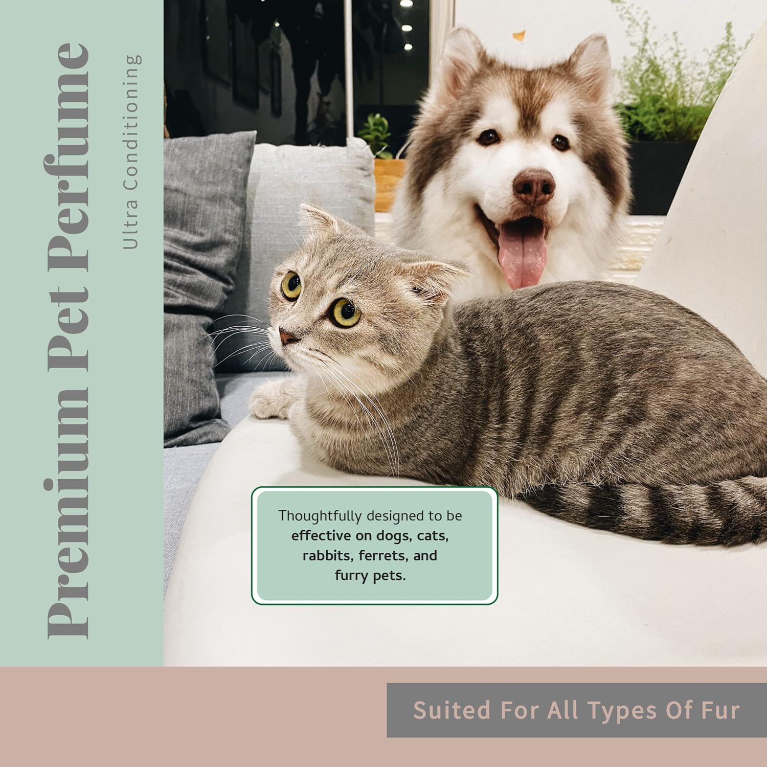 Begleys hypoallergenic pet perfume 4 ounce packaging details