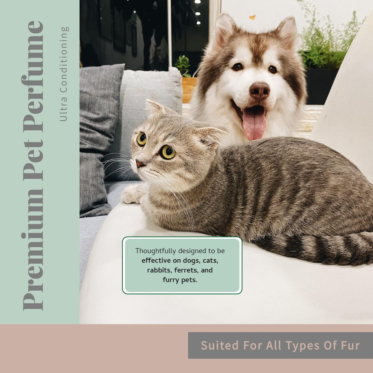 Begleys hypoallergenic pet perfume 4 ounce packaging details
