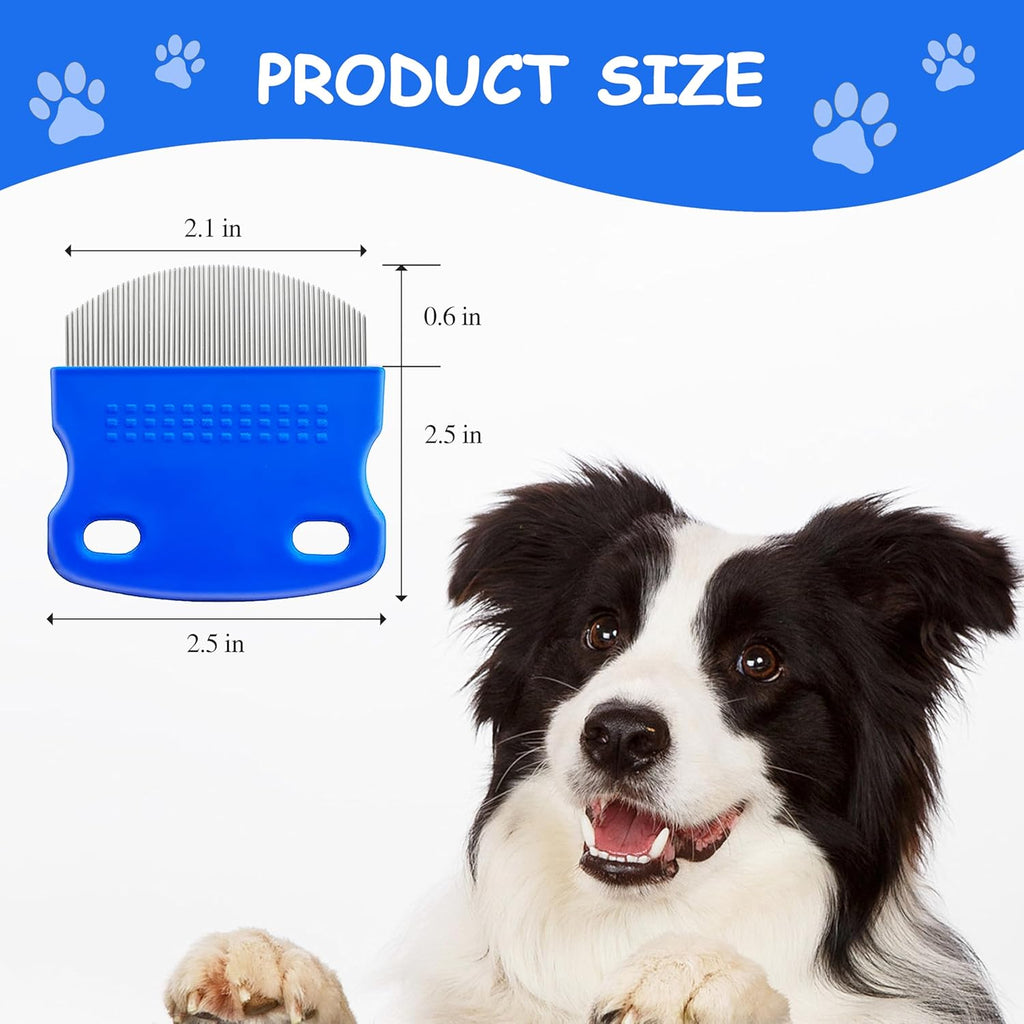 Small portable Jigfew pet comb held in hand