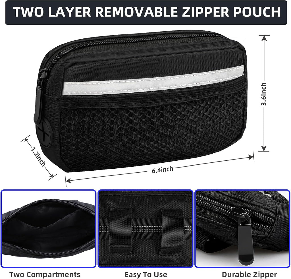 Adjustable buckle mechanism on the thick lumbar support belt fitting twenty-seven to fifty-five inches.