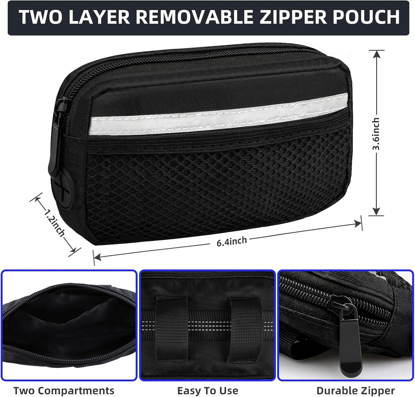Adjustable buckle mechanism on the thick lumbar support belt fitting twenty-seven to fifty-five inches.