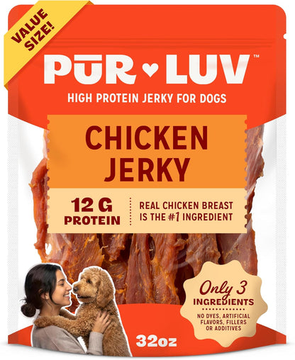 Pur Luv Chicken Wrapped Sweet Potato Dog Treats, Rawhide Free Jerky Wraps, Made with Real Chicken, 16 Oz, Healthy, Easily Digestible, Long Lasting, High Protein Treat, Satisfies Dog's Urge to Chew - Image 13