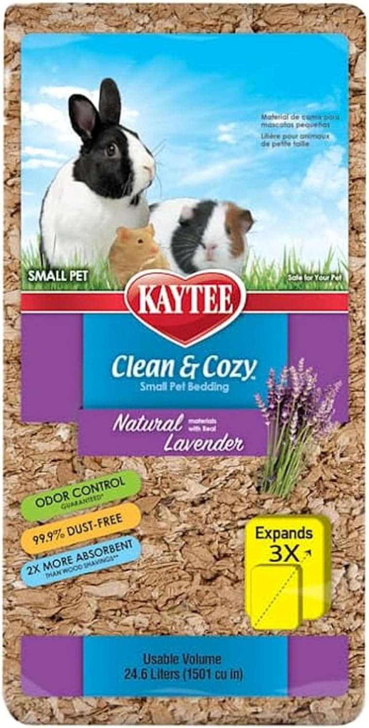 Kaytee Clean & Cozy Natural Bedding with Lavender 100 Liters - Image 9