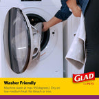 Waterproof vinyl bottom of Glad pet training mat