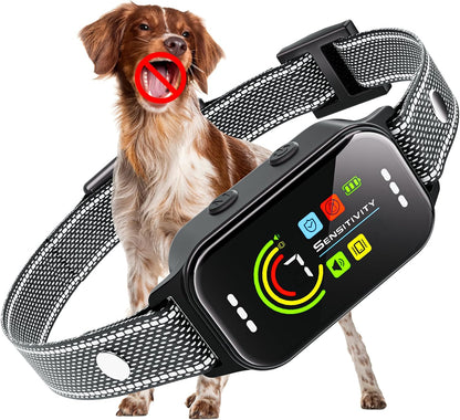 JEUJE Dog Bark Collar 2 Pack, Bark Collar for Large Medium Small Dogs 8-120lbs, AUTO Barking Collar, Bark Training Collar with 7-Level Sensitivity + 5 Safety Modes Humane Training System - Image 12