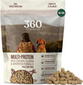 360 Pet Nutrition Freeze-Dried Raw Dog Food Multi-Protein front packaging view