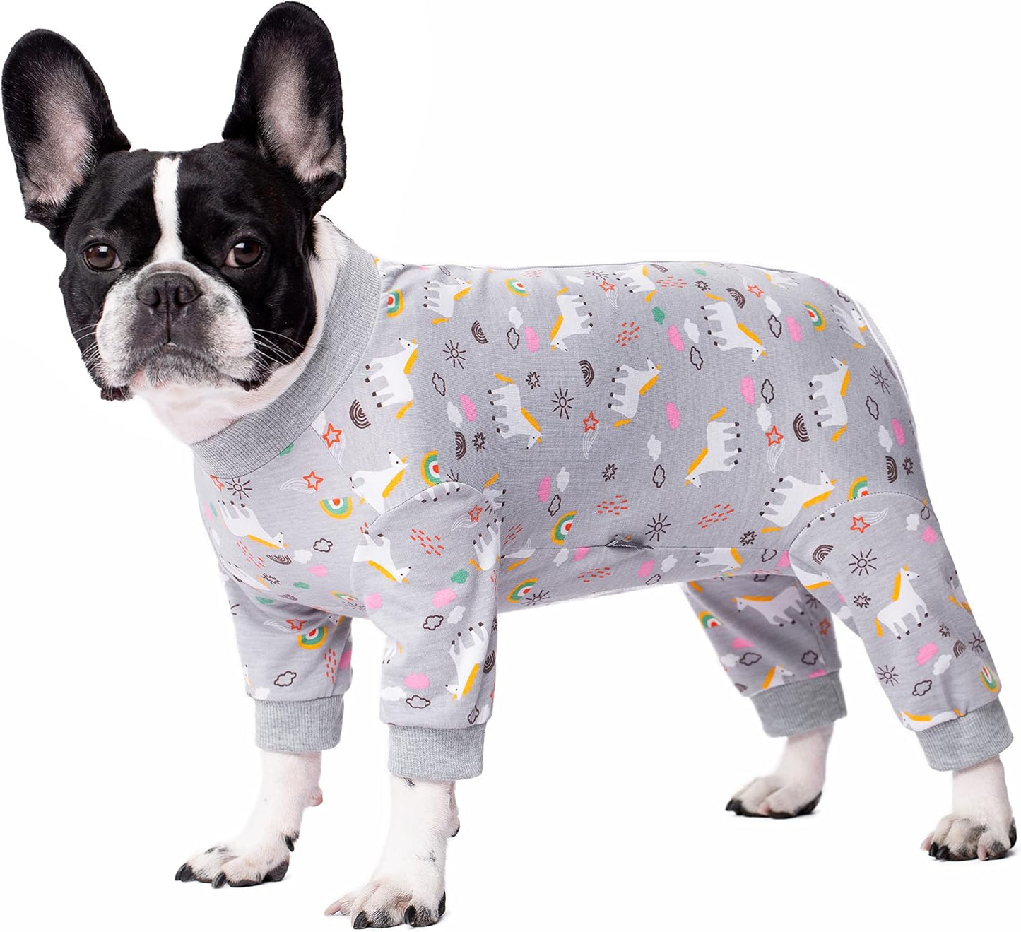 Dog Surgery Recovery Suit, Dog Onesie for Surgery Female Male Dogs, Dogs Pajamas Long Sleeve, Small Dogs Onesie, Abdominal Wound Bandages Surgical Suit, Cat Recovery Suit for Shedding Skin Disease - Image 15
