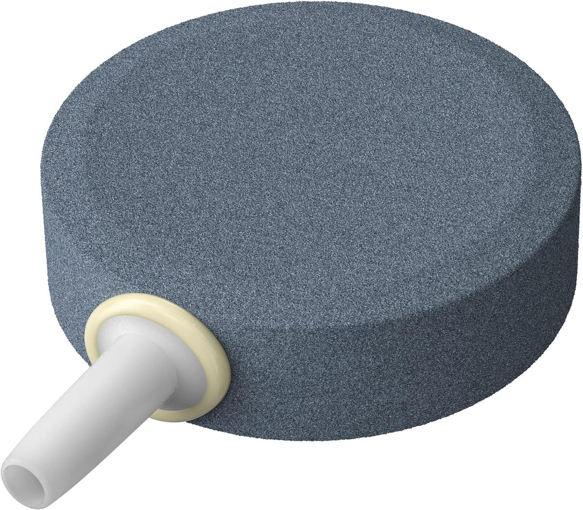 Compact oxygen bubble diffuser for hydroponics reservoirs
