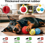 Comparison of Apasiri dog ball size for large breeds