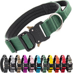Tspro tactical dog collar reinforced stitching view