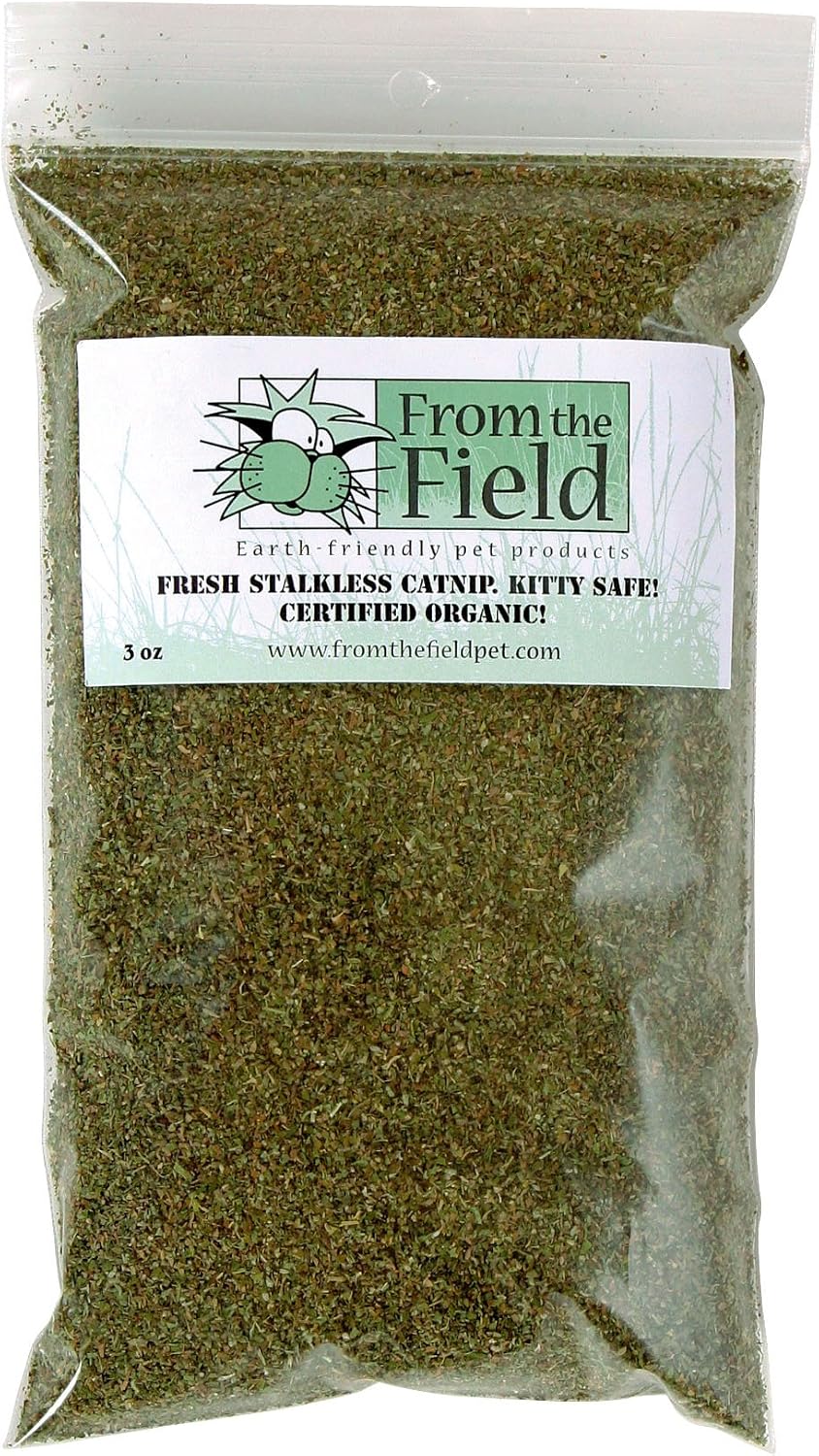 from The Field | Fine Ground Stalkless Catnip | Premium USA-Grown Catnip for Toys & Playtime | Fresh, Potent, Non-Toxic, Eco-Friendly | Safe for Kittens & Cats | Resealable 10 Oz Bag - Image 11