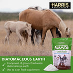 Authentic USA imported Harris diatomaceous earth for cats and dogs.