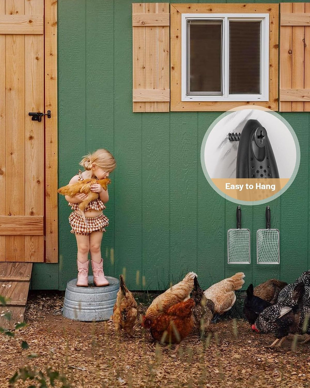 KOROI small animal waste cleaning tool set for ducks and rabbits.