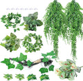 CousDUoBe 12 piece reptile tank decor set front view