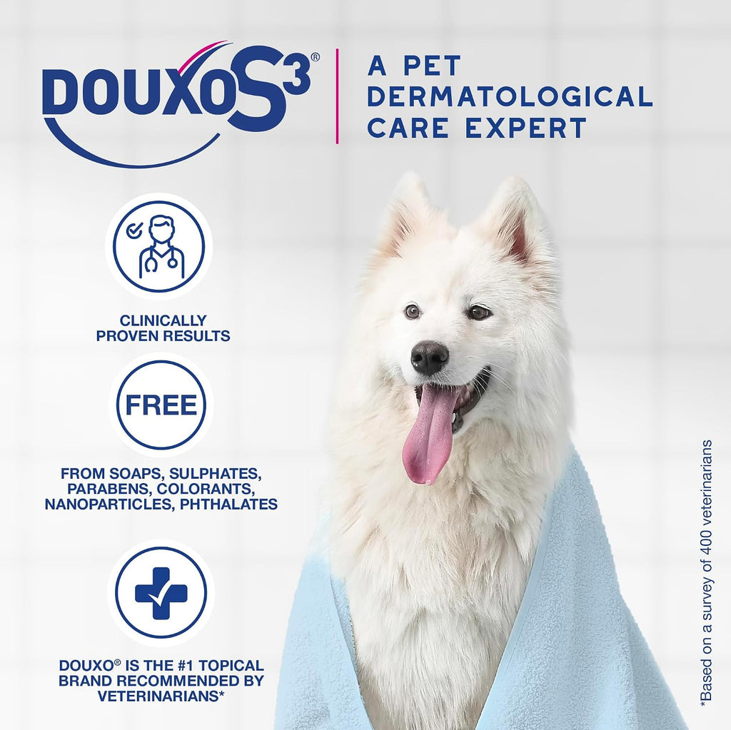 Douxo S3 Calm bundle ingredient details on label