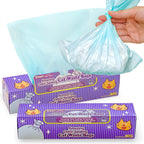 BOS Amazing Odor Sealing Cat Waste Bags - Durable and Unscented [Size: S, Color: light blue] (90 count, Pack of 1) (90 Bags)May be too small to get a litter scoop inside! - Image 10