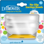Dr. Brown's No-Slip Suction Bowls 2-Pack front view