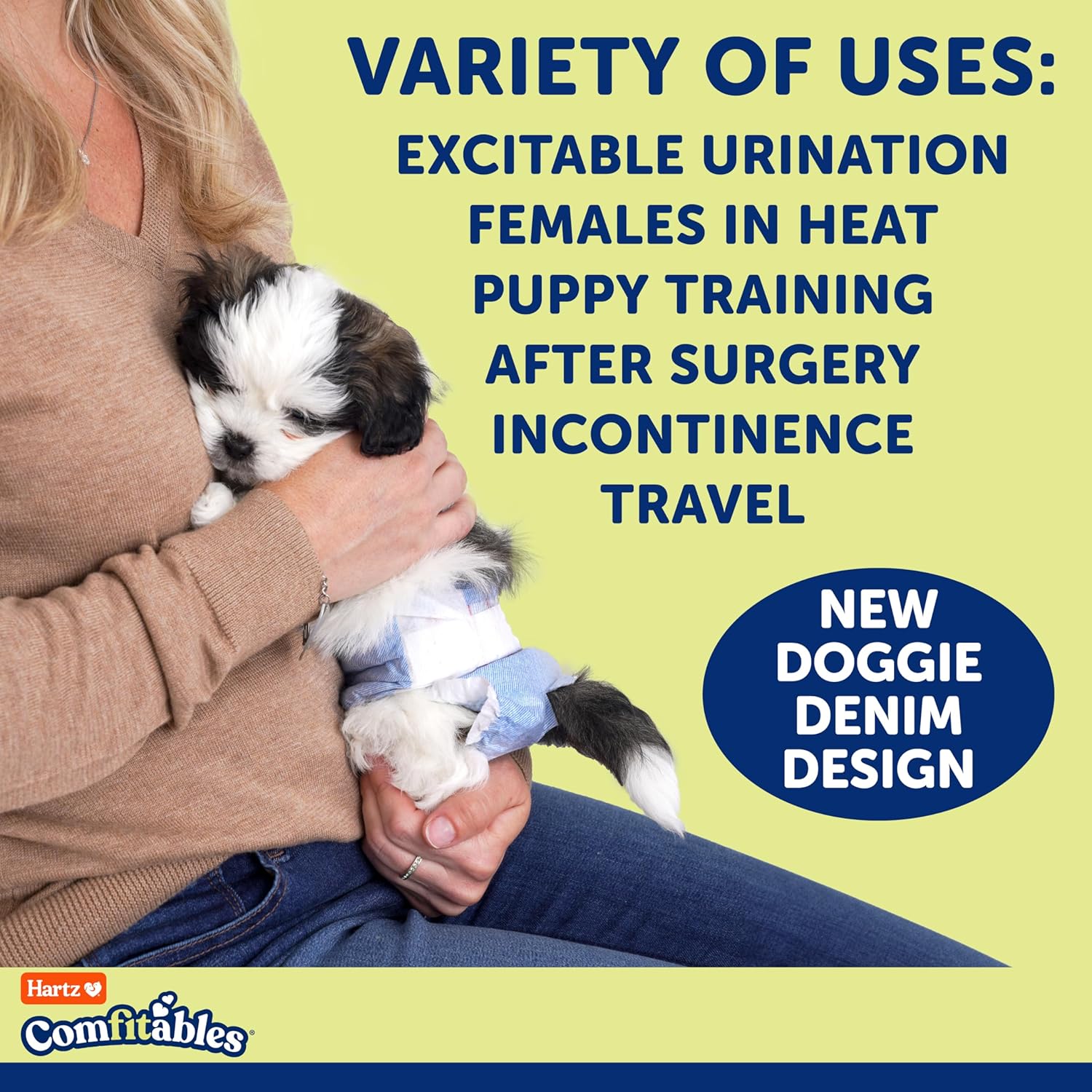Authentic hartz disposable diapers for medium sized dogs collection