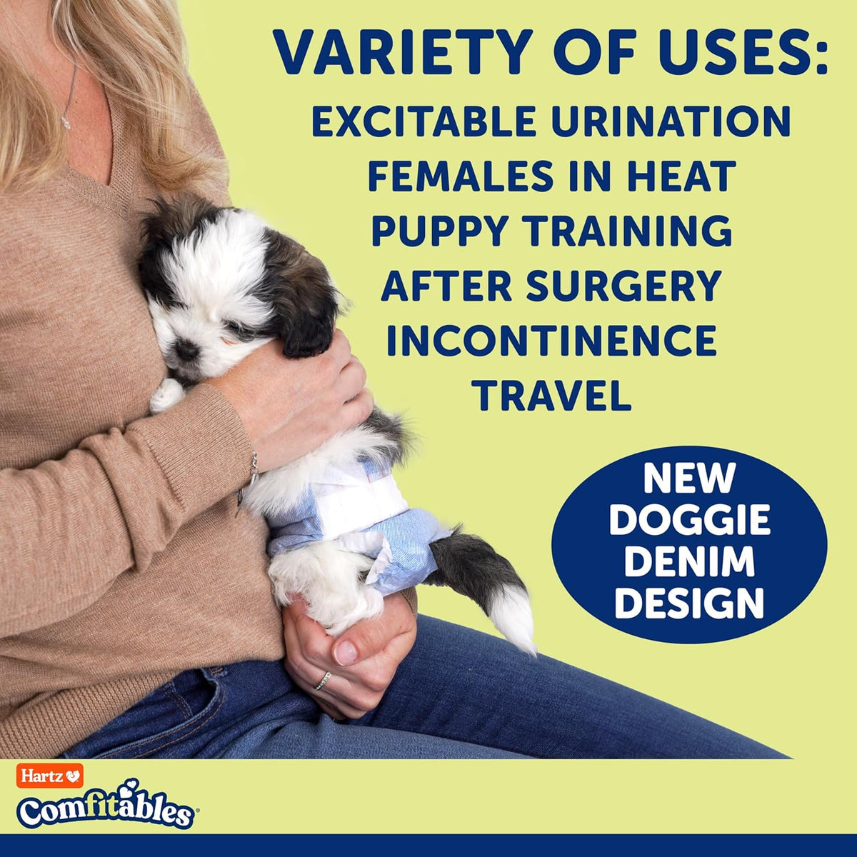 Authentic hartz disposable diapers for medium sized dogs collection