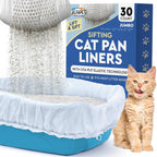 Alfapet Sifting Cat Litter Box Liners - Jumbo 15 Count, Pack of 5 - Tear-Resistant Cat Litter Bags, Waterproof Kitty Litter Liners, Fits Litterbox Pan Sizes X-Large, X-Giant, 37" x 18" 30 lb Capacity - Image 9