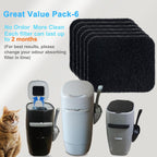 PurifyLogix activated carbon replacement filters six pack packaging