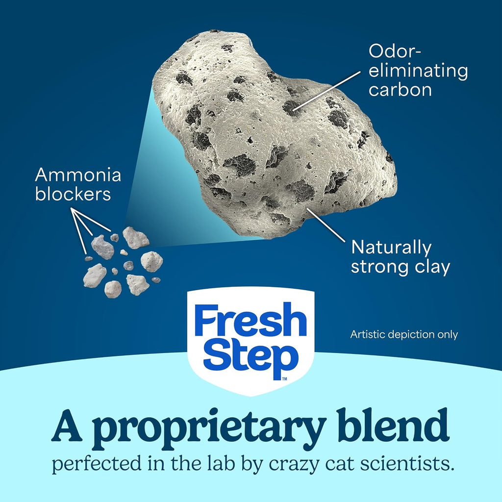 Fresh Step Advanced Ever Fresh Multi Cat Clumping Litter with Febreze Freshness, Ammonia Block Technology, Ultra Absorbent, 16 lb. Box, Pack of 2 - Image 10
