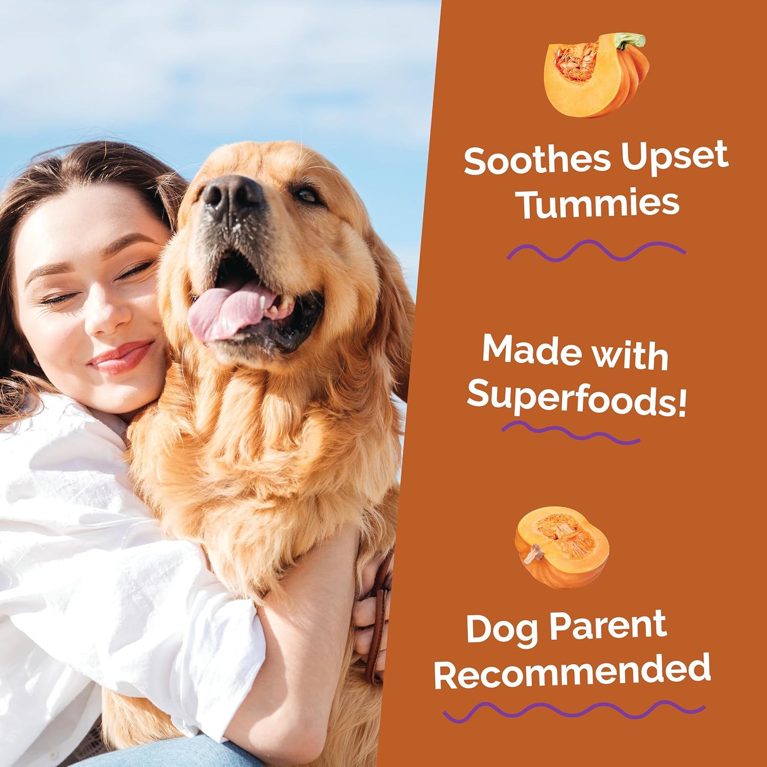 Fruitables Pumpkin Digestive Supplement vet developed label