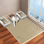 Cat Litter Mats-Extra Large 47''x36'' Litter Trapping Mat for Cat-XXL Litter box Matt for Floor-2 Layer Catcher Rug for Pet kitty Litterbox-Waterproof Urine Proof,Non-Slip - Image 12