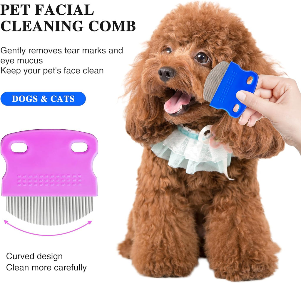 Jigfew pet comb showing rounded safety tips