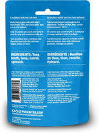 Case of 18 PureBites Tuna Broth pouches for cats