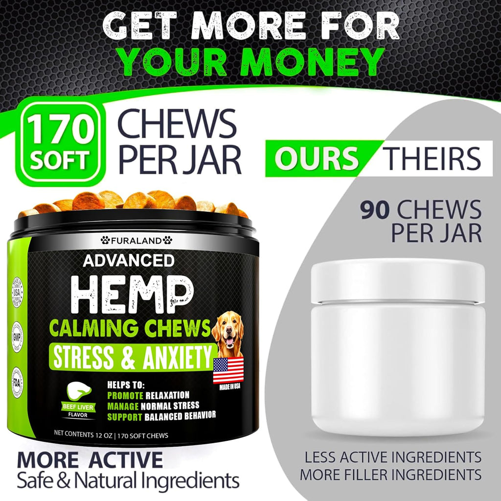 Advanced hemp calming formula directions for use.