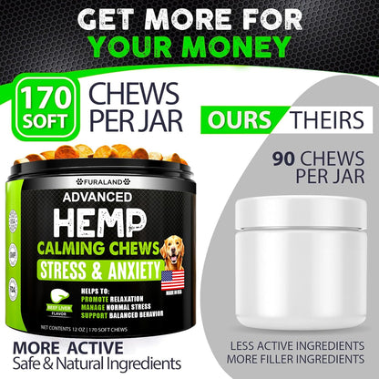 Advanced hemp calming formula directions for use.