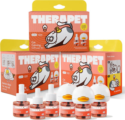 TherapetMD 60-Day Cat Calming Diffuser - Cat Pheromone Diffuser for Stress, Pee Spraying, Cat Fighting, Aggression, Excessive Meowing & Scratching - 60-Day Refill Included - Packaging May Vary - Image 9