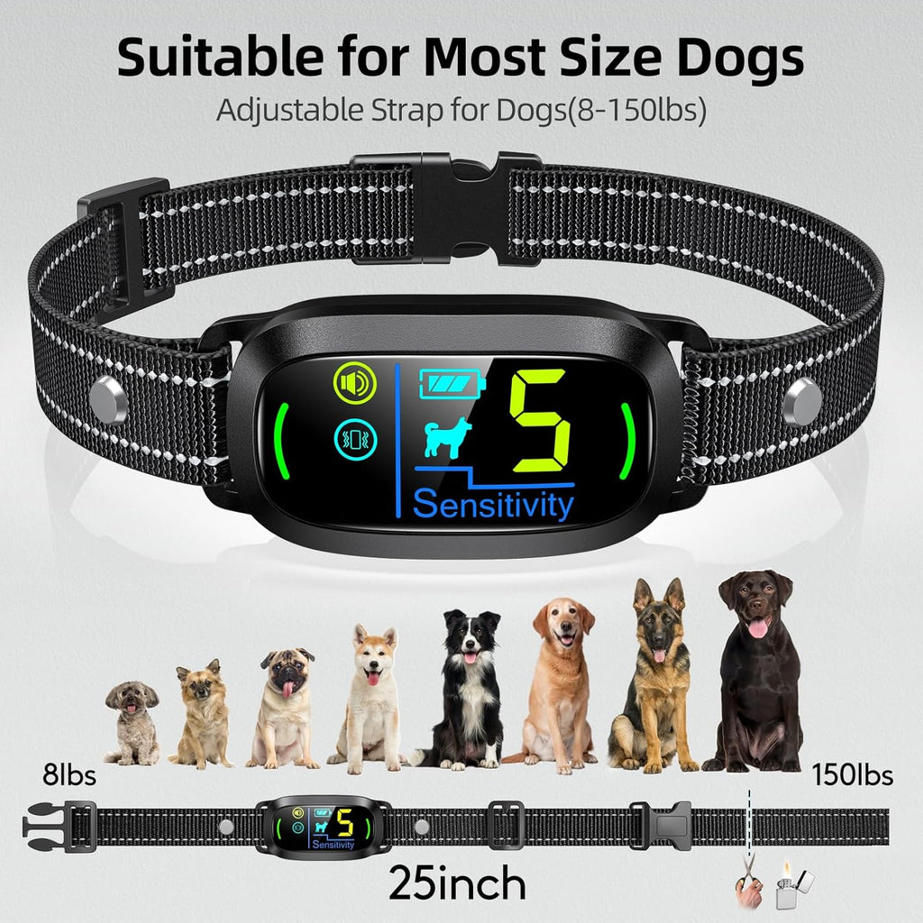 Fafafrog smart bark collar packaging and included accessories
