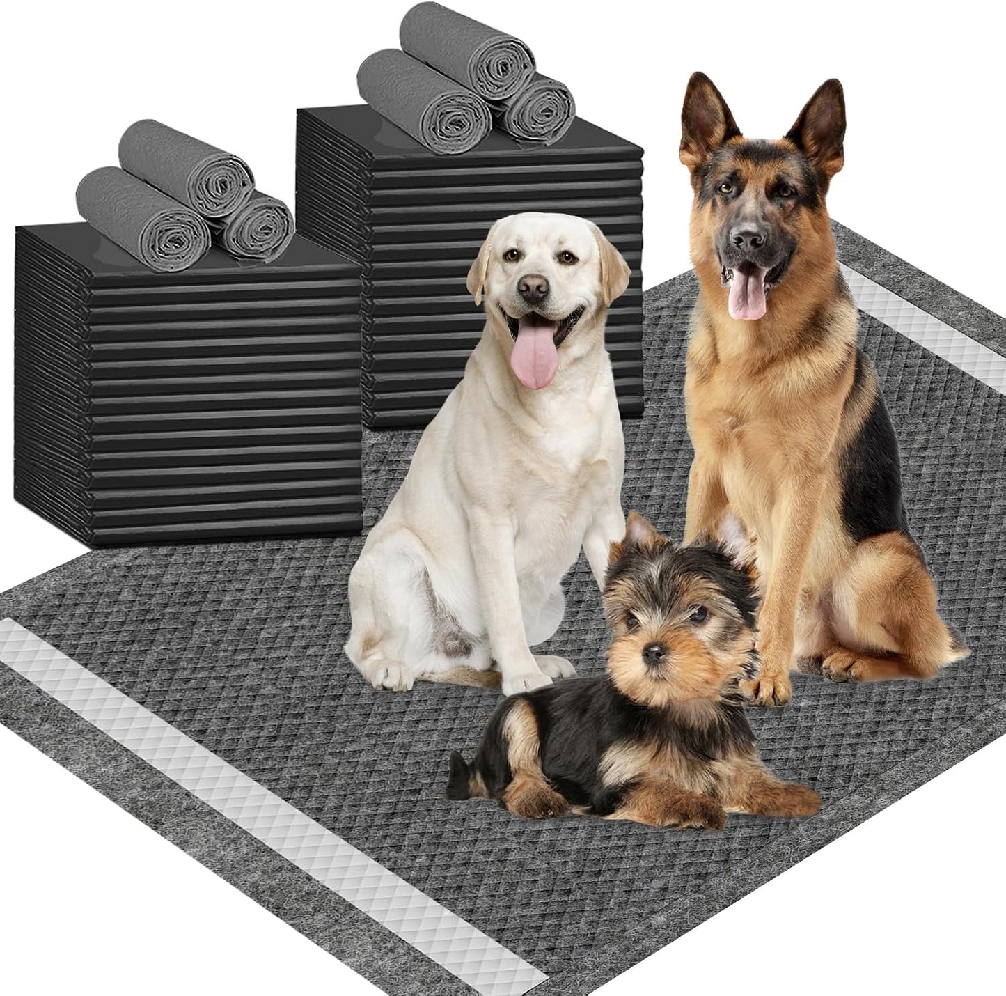 IMMCUTE XXL Puppy Pads front view showing 30 count packaging