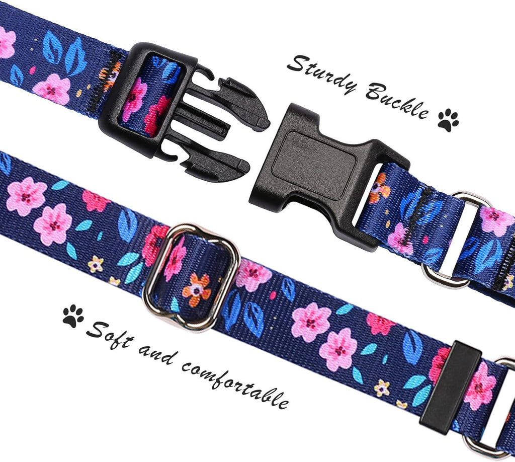 Hikiko no slip pet training collar demonstrating the quick release buckle
