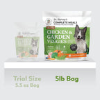 Dr. Harvey's grain-free dehydrated dog food packaging
