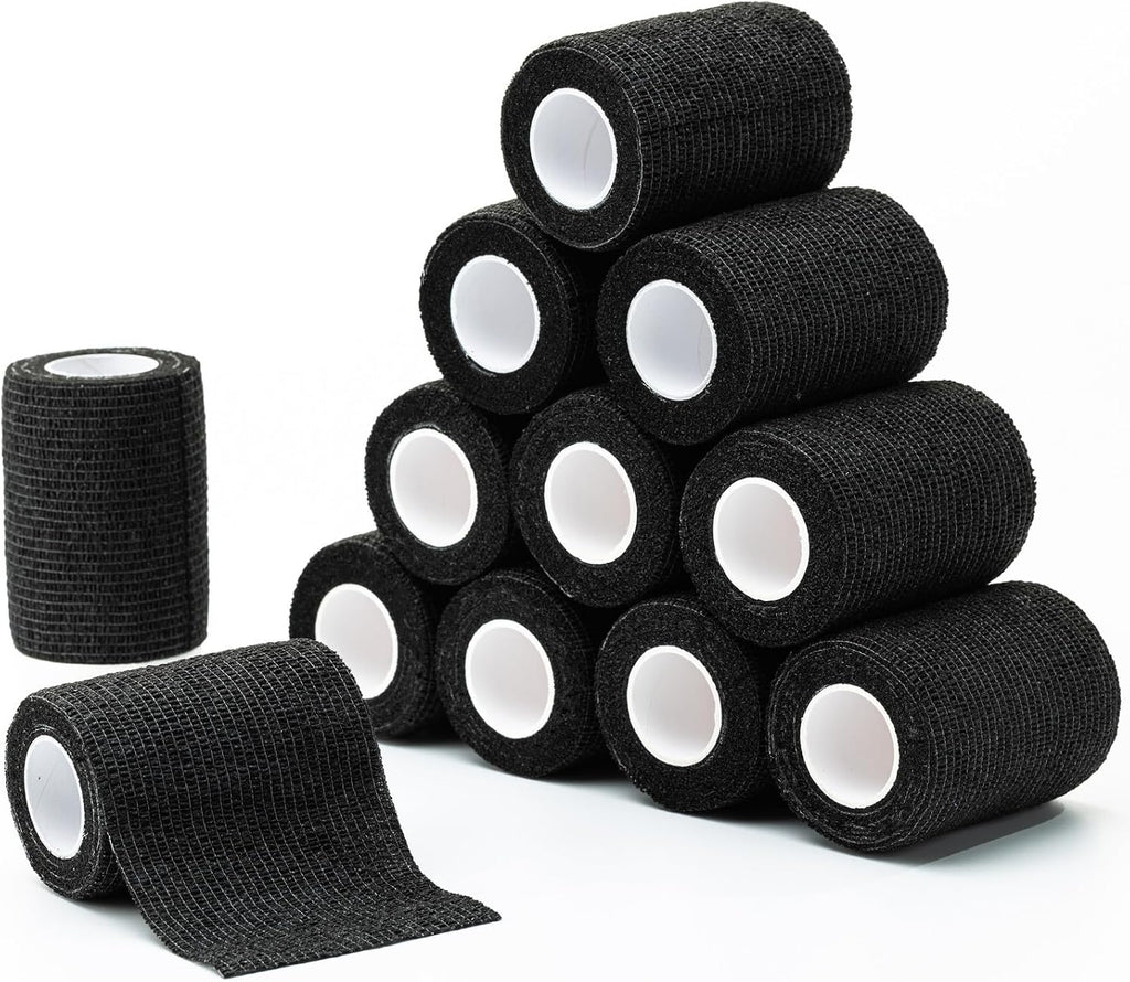 Individual pink bandage rolls from the Mataqu 16 pack