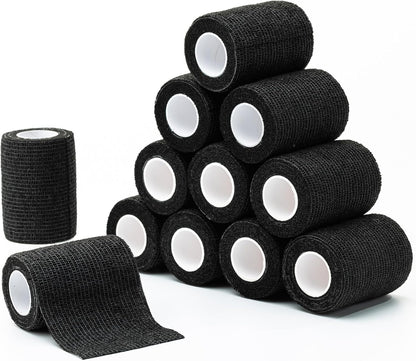 Individual pink bandage rolls from the Mataqu 16 pack