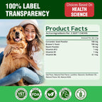 Vet Treat dog flea and tick oral supplement bottle back label ingredients