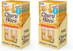 INABA Churu Bites for Cats, Soft/Chewy Baked Chicken Wrapped Churu Filled Cat Treats with Vitamin E, 0.35 Ounces per Tube, 18 Tubes Total (3 Tubes per Pack), Tuna with Salmon Recipe - Image 11