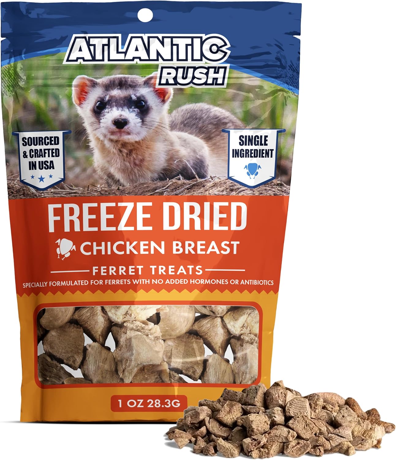 ThePamperedFerret premium ferret snack pieces premium pet care presentation