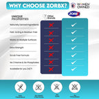 Zorbx safe for pets and kids cleaning solution handle view