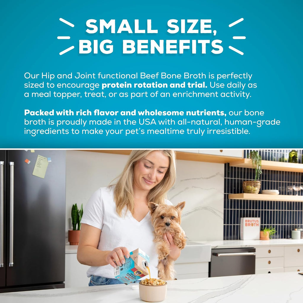 USA imported dog bone broth for hip and joint health