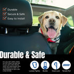 High strength metal hook latch on Arca Pet dog belt