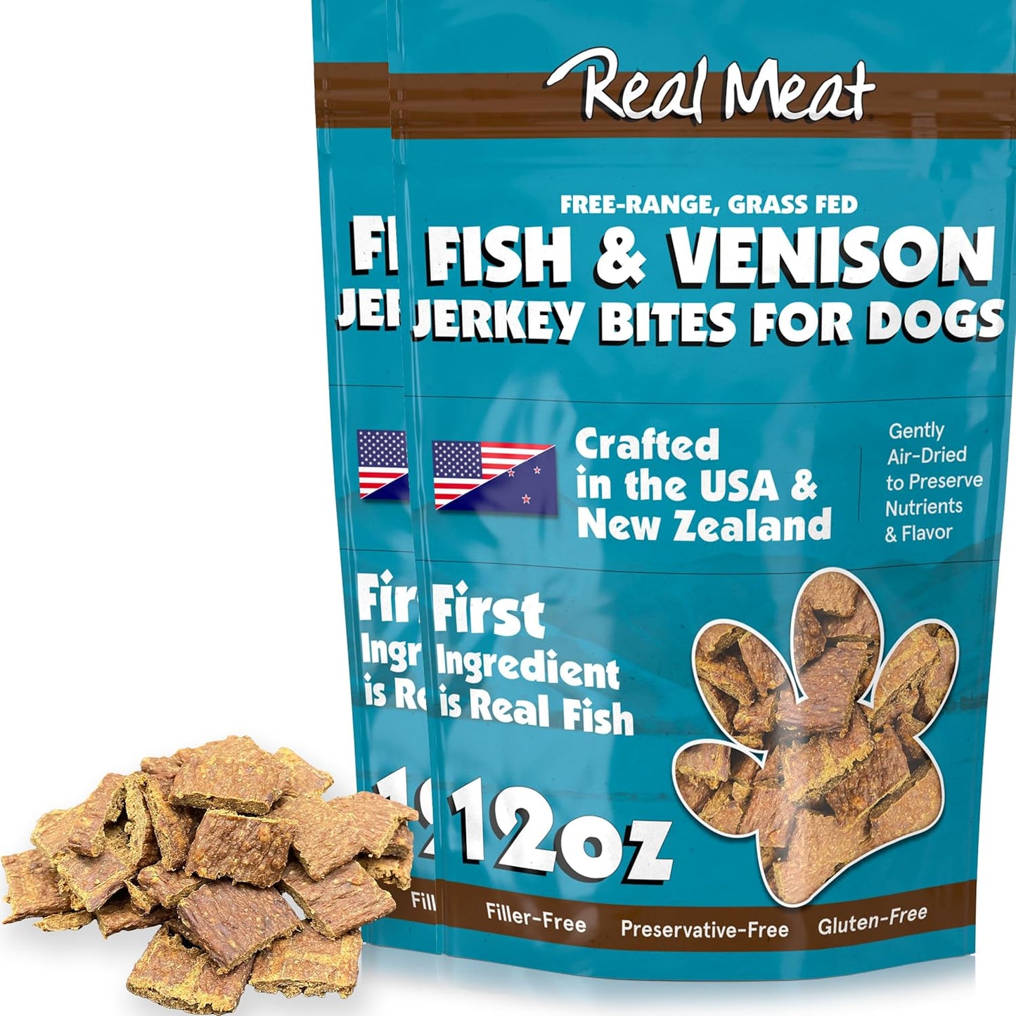 TRMC Real Meat Dog Treats - 12oz Bag of Bite-Sized Air-Dried Lamb Jerky for Dogs - Grain-Free Jerky Dog Treats, Free-Range, Grass Fed Lamb - All-Natural High Protein - Image 12