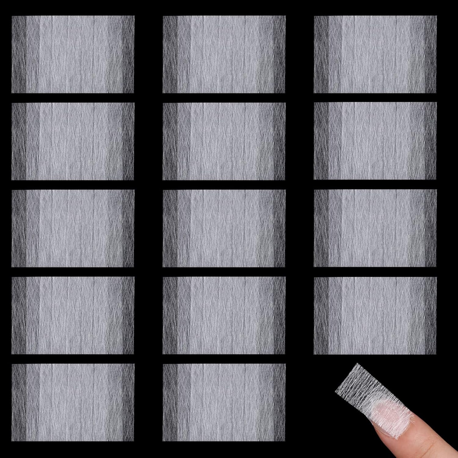 Cobee silk and fiberglass nail extension wrap set front packaging