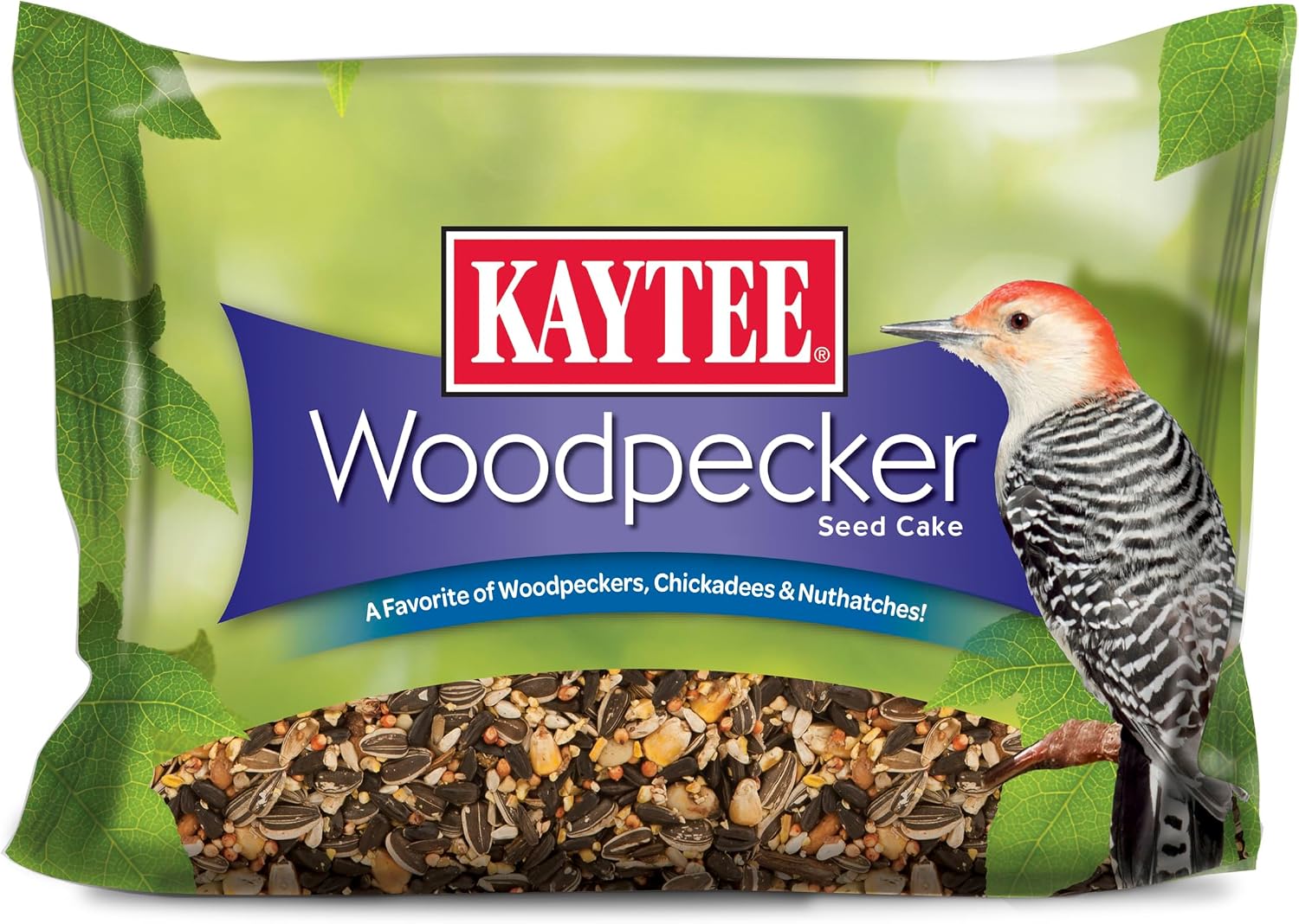 Kaytee Woodpecker Seed Cake, Wild Bird Food, 1.85 Pounds, 4 Count - Image 9