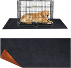 LynxLink extra large waterproof dog crate mat front view